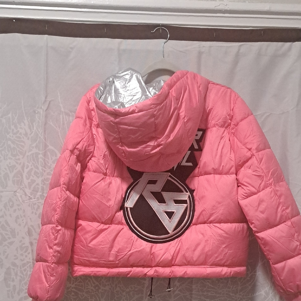 Pink Puffer Jacket - Picture 3 of 4